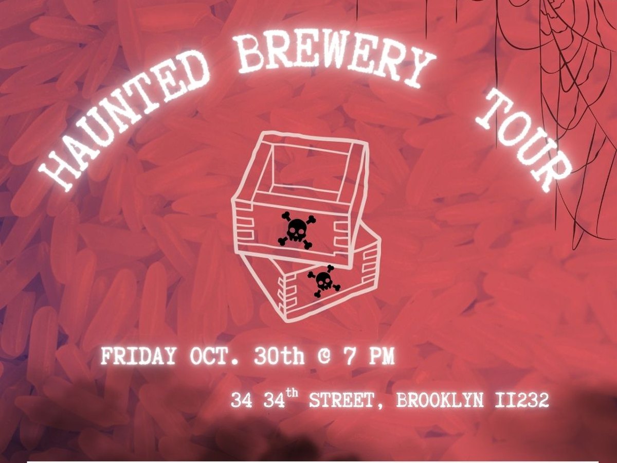 Haunted Brewery Tour & Sake Tasting